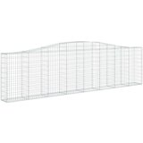  Lučne gabionske košare 9 kom 400x30x100/120cm pocinčano željezo | shoptok.hr