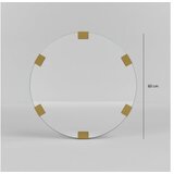 Hanah home Chakra ogledalo, 60 cm, zlatno | Eponuda.ba