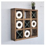 Hanah home Raf299 wooden decorative wooden wall shelf Cene