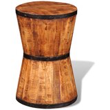 Furnova Stolček v obliki peščene ure grobo obdelan mangov les, (21954340) | Shoptok.si