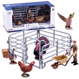  Set životinja, figurica, puran s farme i pijetao | shoptok.hr