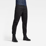 G-star Pants - Chino relaxed cuffed trainer black Cene