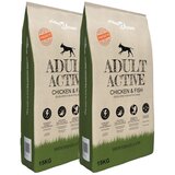 Premium suha hrana za pse Adult Active Chicken & Fish 2 kom 30 kg | shoptok.hr