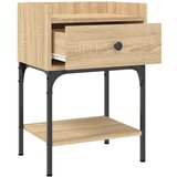  Noćni ormarići 2 kom boja hrasta 40 5x31x60cm konstruirano drvo | shoptok.hr