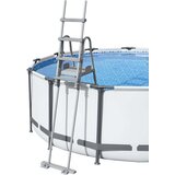 Bestway Flowclear sigurnosne ljestve za bazen s 4 stepenice 132 cm | shoptok.hr