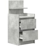  Noćni ormarić s 2 ladice beton siva 38x34x80 cm | shoptok.hr