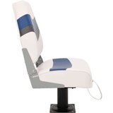  2-dijelni set sklopivih sjedala za brod s visokim naslonom | shoptok.hr