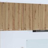 VidaXL viseći ormarić s policom riga 2 pcs umjetnički hrast i bijela VidaXL viseći ormarić s policom riga 2 pcs umjetnički hrast i bijela Slike