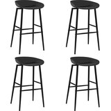  Stol i stolice - 5-dijelni barski set bijelo-sivi - Bijela i siva 4 5 | shoptok.hr