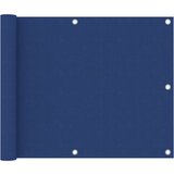 vidaXL Balkonsko platno modro 75x600 cm oksford blago, (20966672) Cene