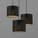  Luster na sajli LOFT SHADE 3xE27/60W/230V crna/zlatna | Eponuda.com