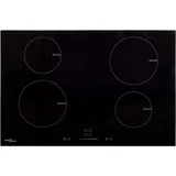 indukcijska ploča za kuhanje 4 plamenika staklena 77 cm 7000 w