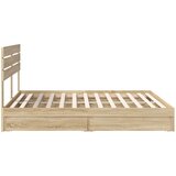  s od storage Sonoma hrast 180 x 200 cm Konstruirano drvo | shoptok.hr
