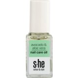 s-he colour&style avocado & aloe vera ulje za njegu noktiju – 310/002 1 kom | ePonuda.com
