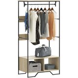 vidaXL Ormar boja hrasta sonome 90x50x180 cm od konstruiranog drva | shoptok.hr