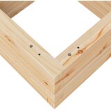  Vrtna sadilica 40 x 40 x 23 cm od masivne borovine | shoptok.hr