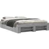 vidaXL Okvir kreveta boja hrasta 160 x 200 cm od konstruiranog drva | shoptok.hr