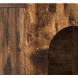  Strani šal Dimljeni oreh 100 x 35 x 59 cm Konstruiran les, (5000107851) | Shoptok.si