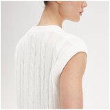 Fred Perry CABLE KNIT TANK Bijela | shoptok.hr