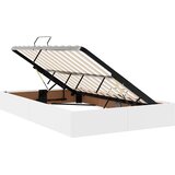  Krevet s madracem i skladištem Čista bijela 120 x 200 cm | shoptok.hr