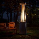  Plinska grijalica za dvorište, 13 kW, za terasu i vrt, regulator, crijevo, poklopac, MultiGarden | shoptok.hr