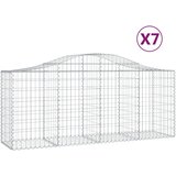  Lučne gabionske košare 7 kom 200x50x80/100 cm pocinčano željezo | Eponuda.com