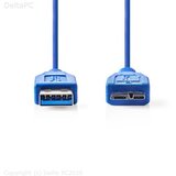 Nedis USB 3.0 kabel A Muski - Micro B Muski 2m plavi | Eponuda.ba