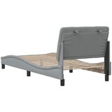  Okvir za krevet bez madraca svjetlosivi 90x190 cm od tkanine | shoptok.hr