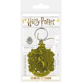 Pyramid harry potter (hufflepuff crest) kovinski obesek za ključe | Shoptok.si