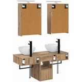  Set ormarića za kupaonicu 5 pcs Hrast artisan 43 x 16 x 62,5 cm | shoptok.hr