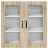 vidaXL zidni kuhinjski ormarić s policom sonoma hrast 80 x 31 x 80 cm | shoptok.hr