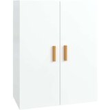 Viseći Viseča stenska omarica visok sijaj bela 69,5x34x90 cm, (20654751) | Shoptok.si