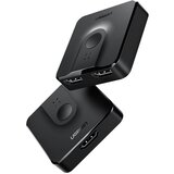 Ugreen Stikalo HDMI razdelilno stikalo - 2x HDMI 4K 60Hz črno, (21831650) | Shoptok.si