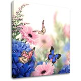  Slike na platnu ROZE CVETJE_153-12 (moderne slike na platnu) | Shoptok.si
