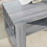  Kava Stol Siva Sonoma 92 x 49,5 x 45 cm Konstruirano drvo | Eponuda.com