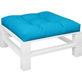  Jastuk za palete plavi 70 x 70 x 12 cm od tkanine | shoptok.hr