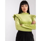 Italy Moda Blouse-DHJ-BZ-6533B.85-lime green | Shoptok.si
