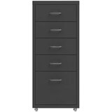  Mobilni ormarić za spise antracit 28 x 41 x 69 cm metalni | shoptok.hr