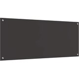  Kuhinjski zid Tamno siva 120 x 50 cm Staklo otporno na udarce | Eponuda.com