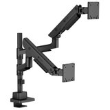 Icybox IB-MS702-T dvojni namizni nosilec za monitorja do 57" | Shoptok.si