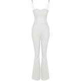 Trendyol Jumpsuit - Ecru - Fitted | shoptok.hr