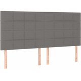  Okvir kreveta s oprugama i madrac svjetlosivi 180x200cm tkanina | shoptok.hr
