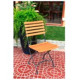 Garden Pleasure Rjav vrtni fotelj iz masivnega lesa Vienna – | Shoptok.si