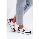 EVENTO Leather Women's Sports Shoes White Navy Lorvessa Cijene