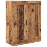vidaXL Highboard 2 pcs Staro drvo Inženjerska drva i staklo | shoptok.hr