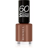 Rimmel London 60 Seconds Super Shine lak za nohte odtenek 705 Wood You 8 ml | Shoptok.si