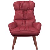  Fotelja Vinska crvena 69 x 74 x 93 cm Umjetna koža | Shoptok.si