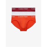Calvin Klein Set of three men's briefs in orange, white and burgundy Calvin Klei - Men | Shoptok.si