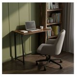 ModernHome Sklopivi radni sto za računar 80 × 45 cm – LOFT Dark Cene