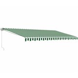 Tenda S NOSAČIMA 3X2M ZELENO/BIJELA | shoptok.hr